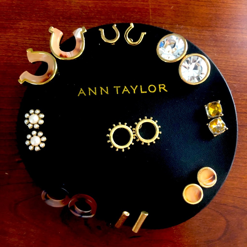 Ann Taylor earrings.  Adorable mix and match set NWT